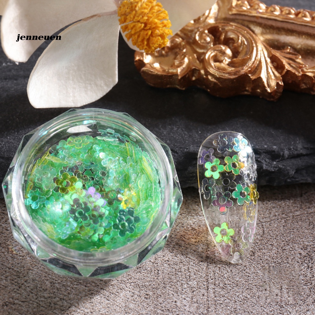 1 Hộp Phụ Kiện Trang Trí Móng Tay Lấp Lánh Dễ Sử Dụng