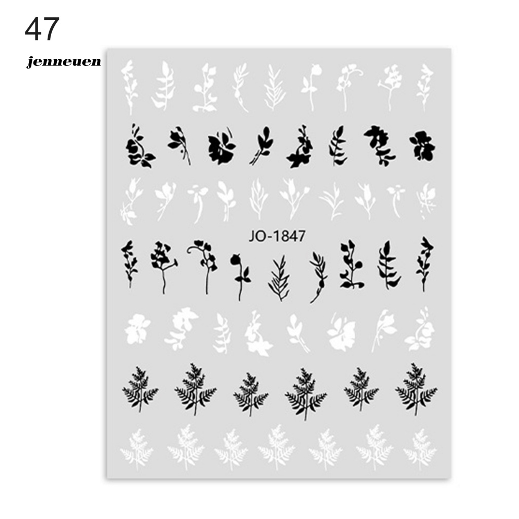 Miếng Dán Trang Trí Móng Tay Hình Dây Leo Siêu Mỏng