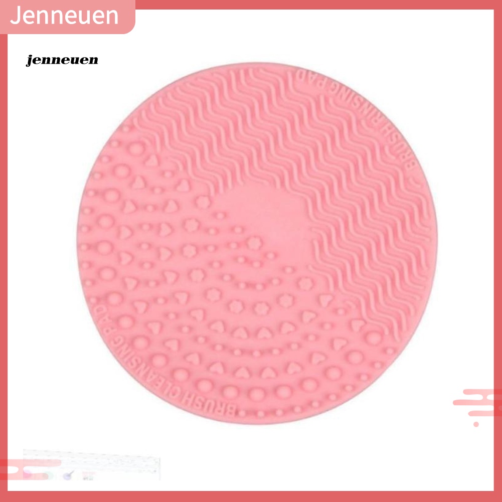 Miếng Rửa Cọ Trang Điểm Hình Tròn Tiện Dụng