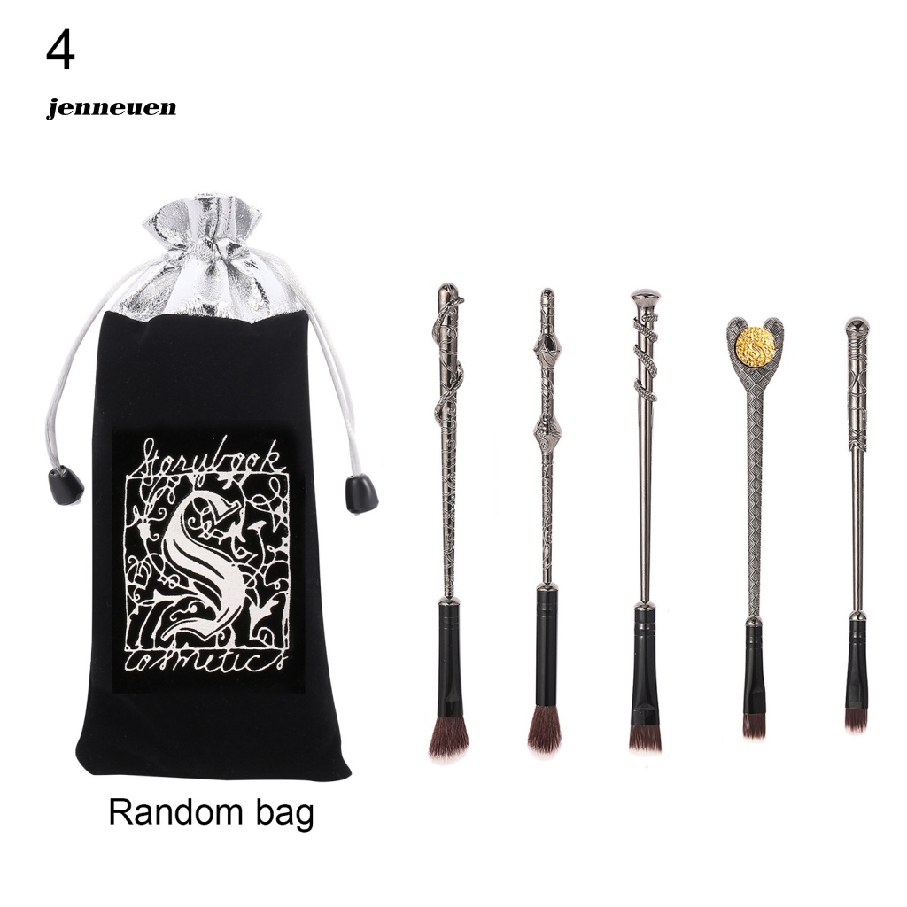 Set 5 Cọ Trang Điểm Phấn Mắt Siêu Mềm Nhanh Chóng Tiện Dụng