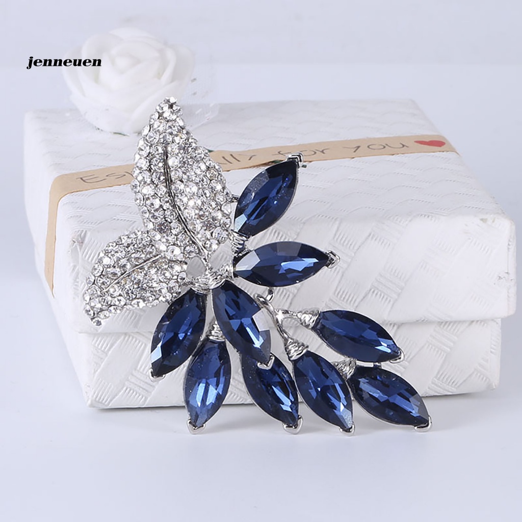 Trâm Cài Áo Đính Đá Sang Trọng Chống Mòn