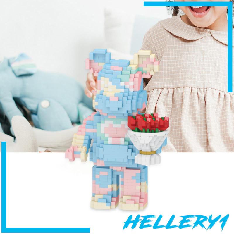 Mô Hình Đồ Chơi Lắp Ráp Gấu DIY Trang Trí Nhà Cửa Cho Thanh Thiếu Niên / Bé Trai / Bé Gái