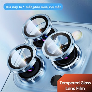 Ống Kính Máy Ảnh Kính Cường Lực Bảo Vệ Cho iPhone 17 16 15 11 12 13 14 Pro Max 16e Air / 16 15 14 Plus 13 Mini Vòng Kim Loại Vỏ Camera