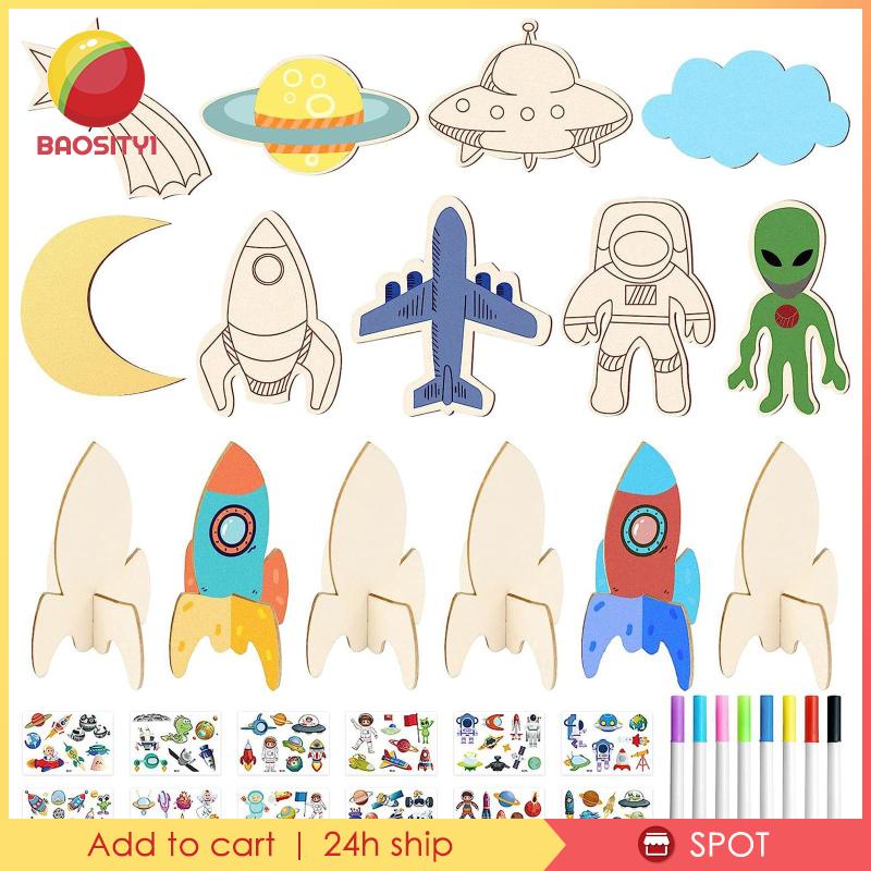 Set 15 Bút Vẽ Màu Nước 12x Thân Gỗ Chưa Hoàn Thiện Cho Người Lớn