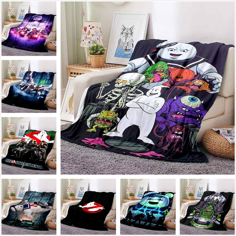 Ma Săn Đội Ma Ma Ma Phim Chăn Sofa Văn Phòng Ngủ Bao Chăn Điều Hòa Không Khí Chăn Mềm Mại Và Thoải M