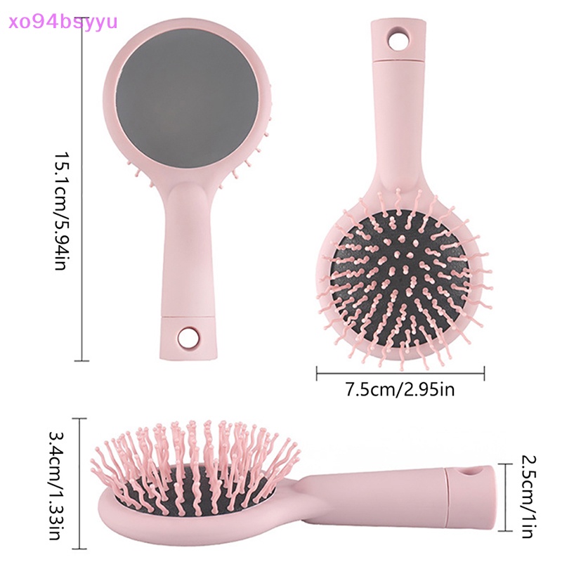 Lược Chải Tóc xo94bsyyu Tích Hợp Gương Tiện Dụng Cho Nữ