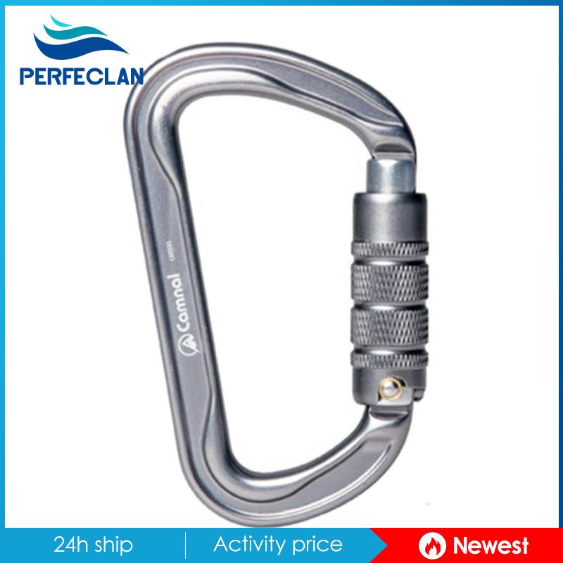 Móc Khóa Carabiner Bằng Nhôm 30KN Gọn Nhẹ Siêu Bền Tiện Dụng