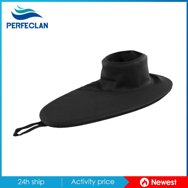 Chân Váy Xịt Chống Thấm Nước Màu Đen Thông Dụng Cho Thuyền Kayak / Canoe / Canoe / Thể Thao