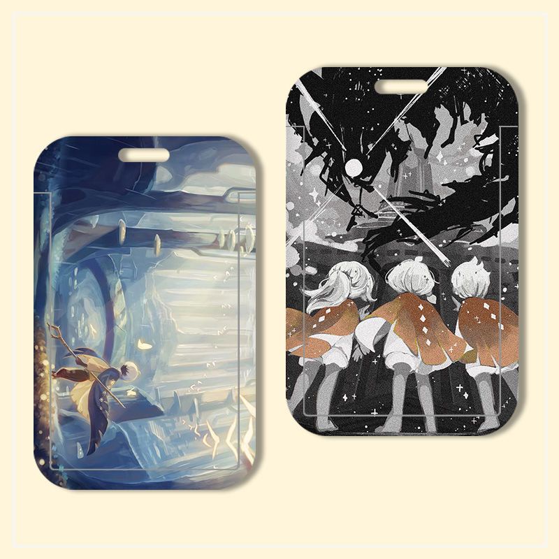 Ốp Điện Thoại Họa Tiết Hoạt Hình SKY: Bầu Trời Đầy Sao Đựng Thẻ ID Dành Cho Học Sinh