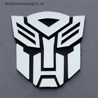 ArtGloriousLong 3D Logo Protector Autobot Biểu tượng Huy hiệu Đồ họa Decal Nhãn dán xe hơi.