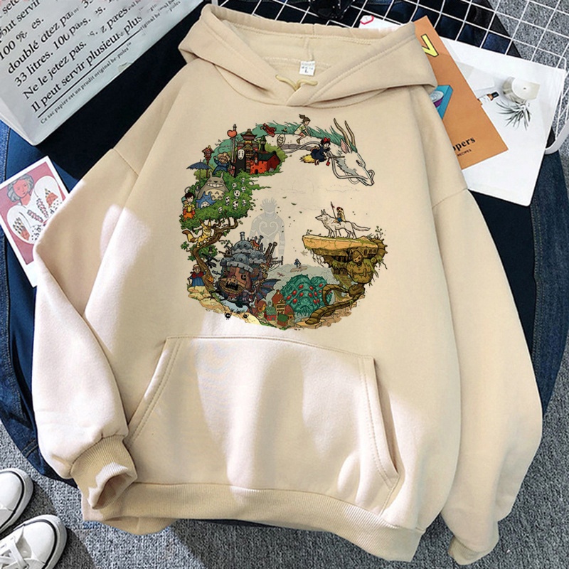 Áo Hoodie Hóa Trang Nhân Vật Anime Totoro Nhật Bản Thập Niên 90
