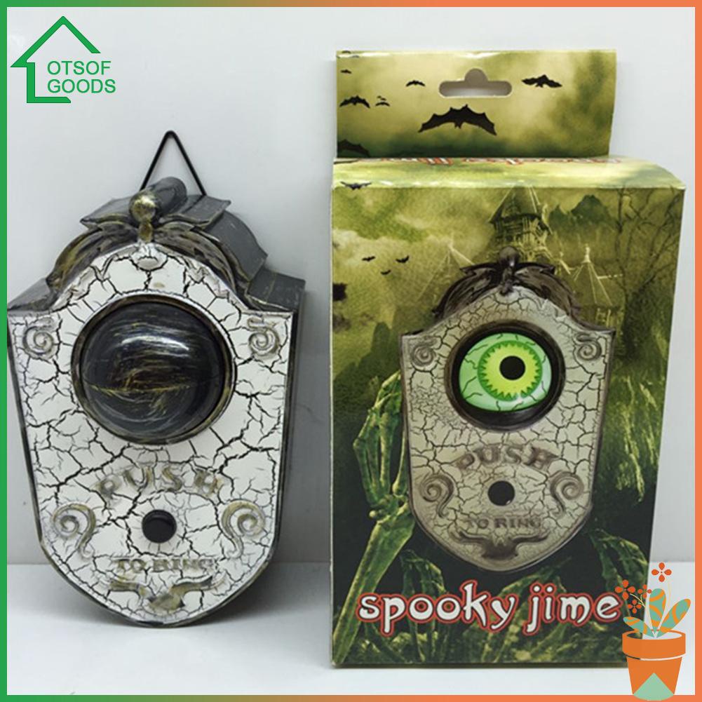 Chuông Cửa Hình Đôi Mắt Kinh Dị Trang Trí Halloween