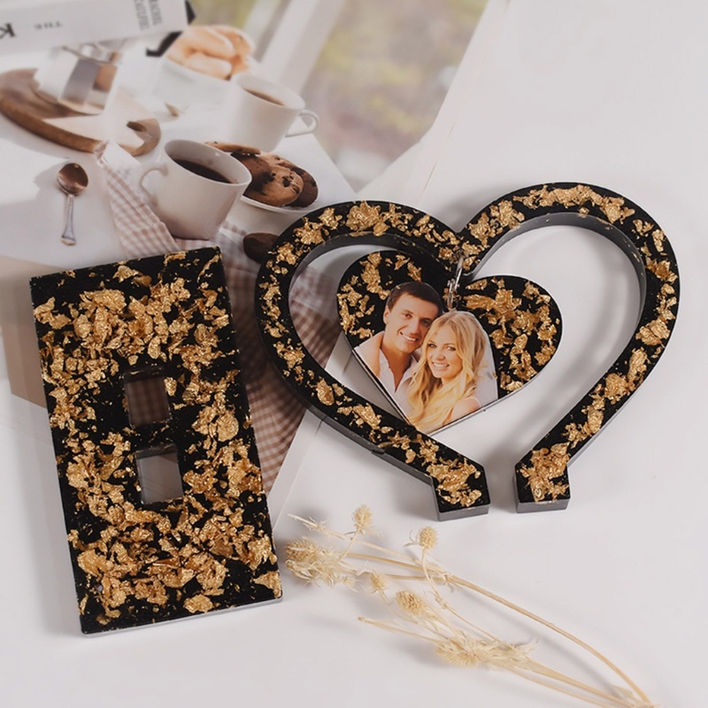 ✿ Khuôn silicone Làm Khung Ảnh epoxy resin diy Để Bàn Trang Trí Nhà Ở