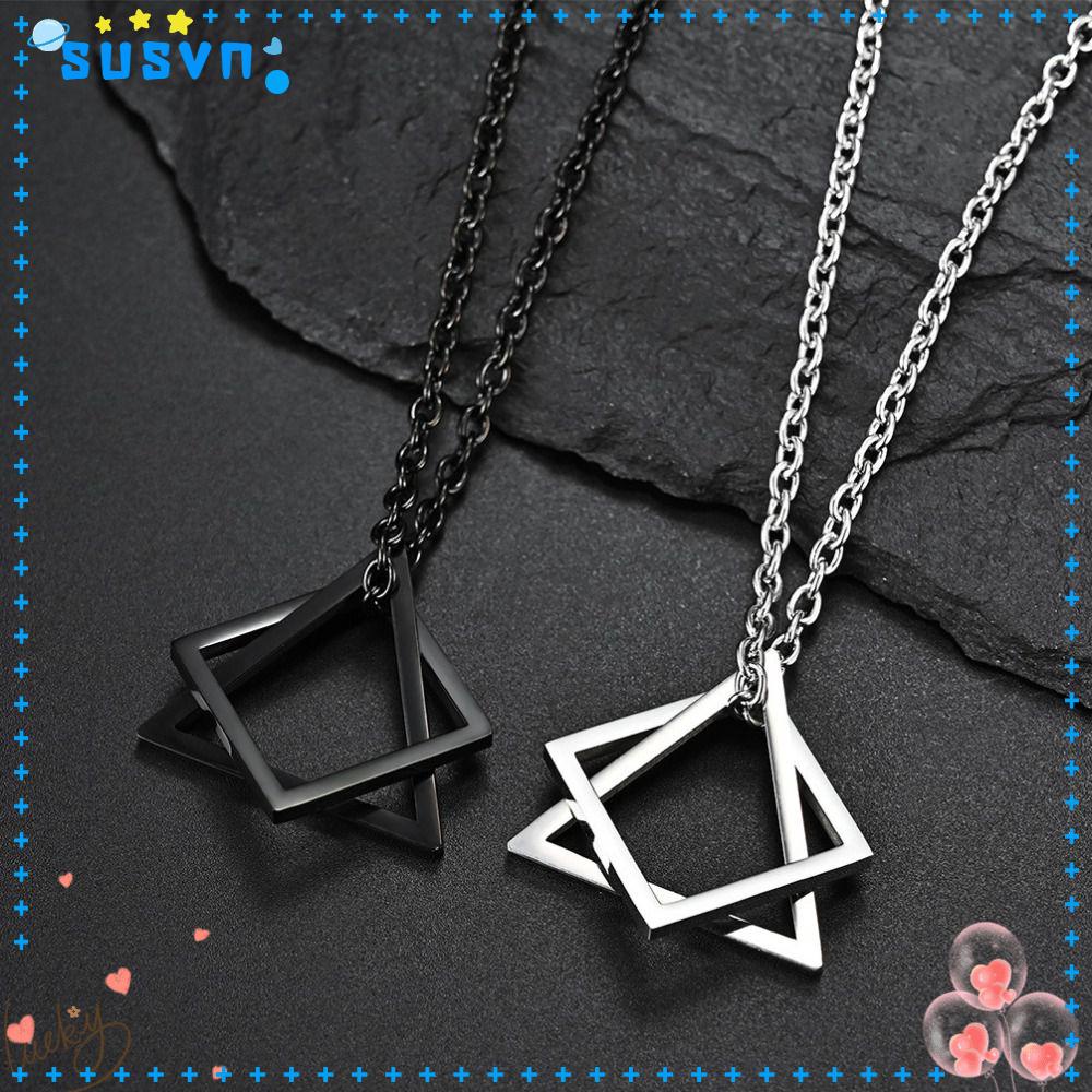 Phụ Kiện Màu Đen Chuyên Dụng Cho Xe Hơi|Vòng cổ Bằng Thép Titan Cao Cấp Thời Trang Cho Nữ