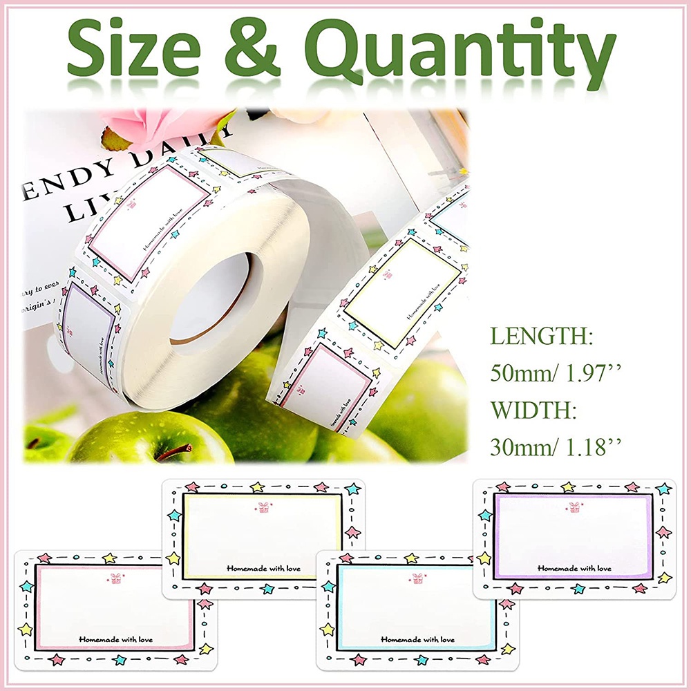 Cuộn 250 Nhãn Dán Phân Loại Cho Học Sinh