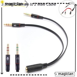 Cáp chia cổng jack ra hai jack cắm âm thanh 3.5mm đa dụng