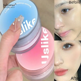 Jelly Loose Powder Phấn Trang Điểm Che Phủ Tốt Không Dễ Cởi Lớp Trang Điểm Phấn Che Khuyết Điểm Không Thấm Nước JULYSTAR