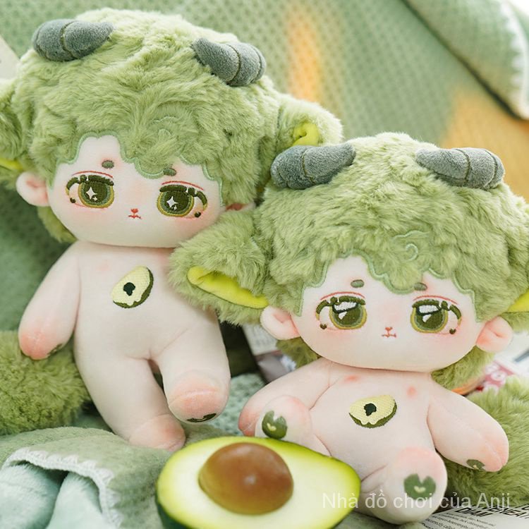 Hàng Mới Về  Búp Bê Em Bé Vải Cotton 20cm Màu Nude Không Gây Kích Ứng