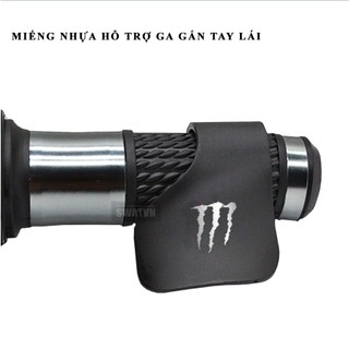 Trợ lực tay ga xe máy - đen monster