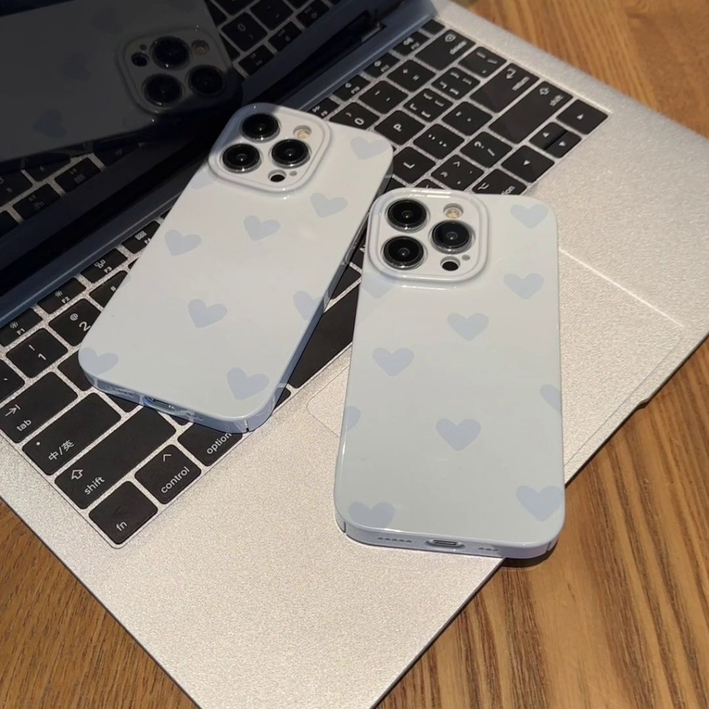 Ốp Lưng Trái Tim Nhiều Mẫu Mã Cho Điện Thoại Iphone13in Apple Blue max 14pro nrbl 66uj 11 712