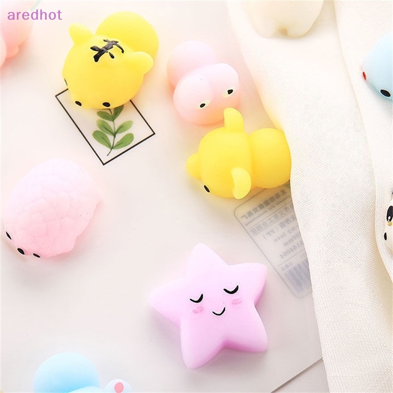 Set 2 / 5 / 10 Đồ chơi squishy Giảm Stress Hình Động Vật Dễ Thương Cho Bé Mới