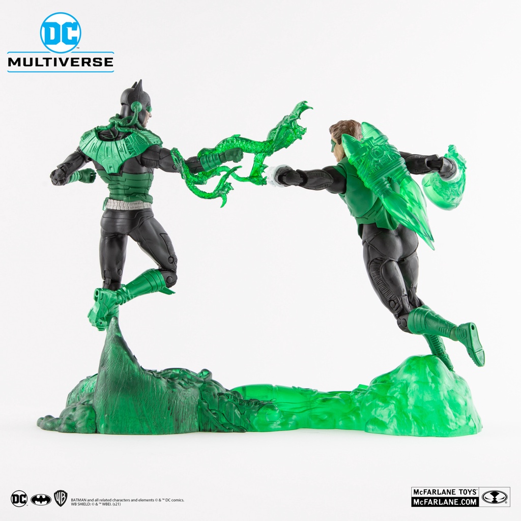 Bộ Đèn Lồng Xanh Lá MCFARLANE Hal 23cm Có Thể Di Chuyển