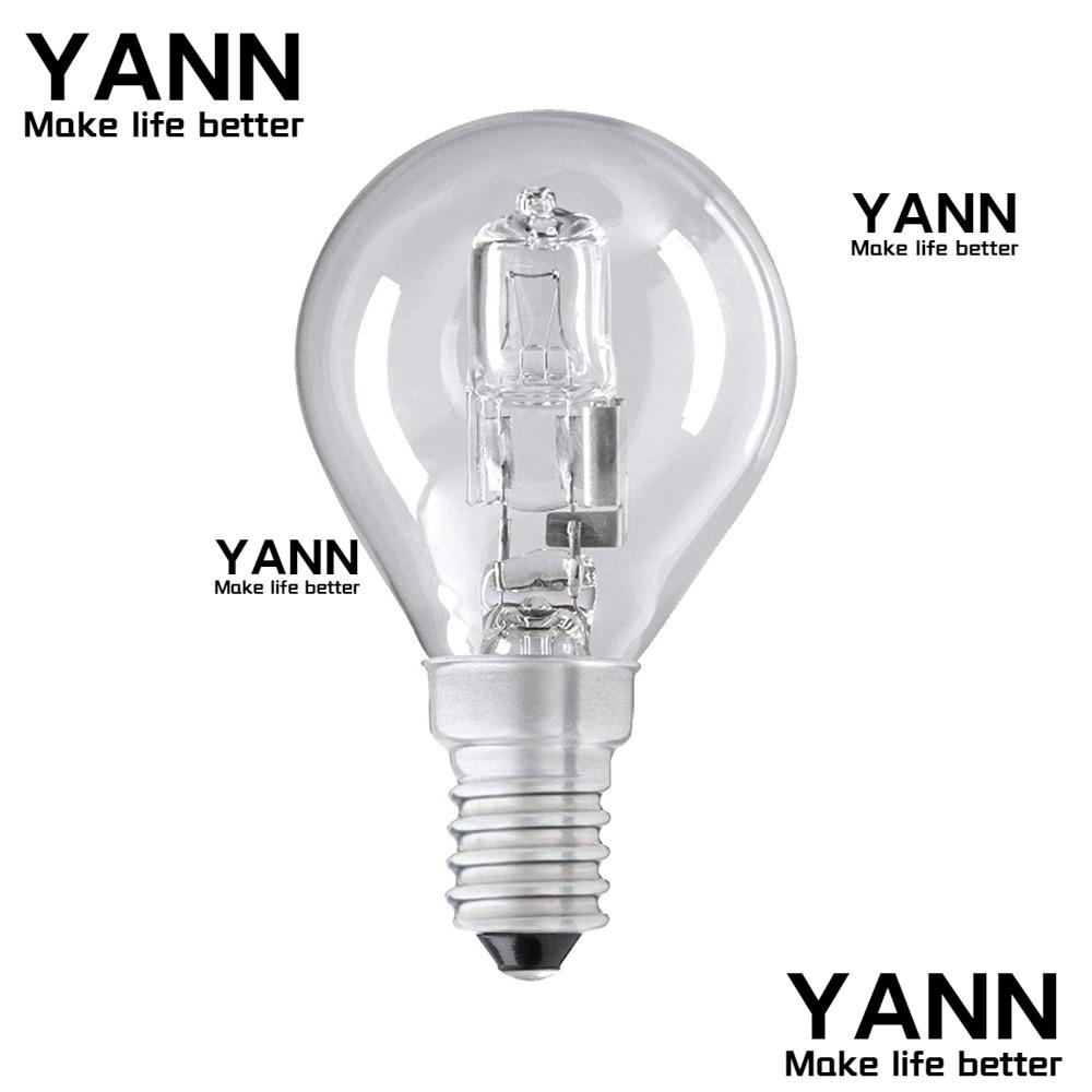 YANN1 Bóng Đèn Halogen C35 E14 E27 28W / 42W Bảo Vệ Mắt Tiện Dụng