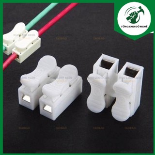 Bộ 5 chiếc cút nối dây điện, kẹp nối dây đôi ch2 ch-2 _ tkdn