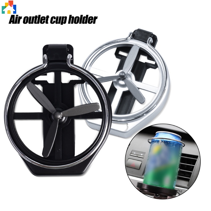Giá Đỡ Bình Nước Đa Năng Có Thể Gấp Gọn Kèm Quạt Tản Nhiệt Tiện Dụng Cho Xe Hơi