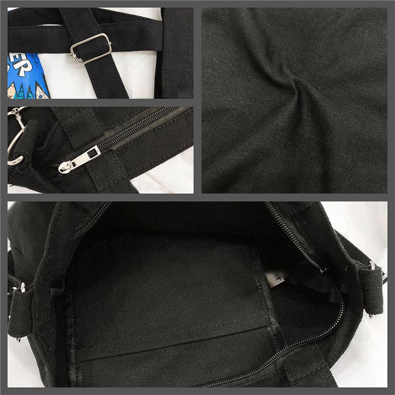 BOYASHI Túi Đeo Chéo Đa Năng Sức Chứa Lớn Bằng Vải Canvas Dành Cho Nam