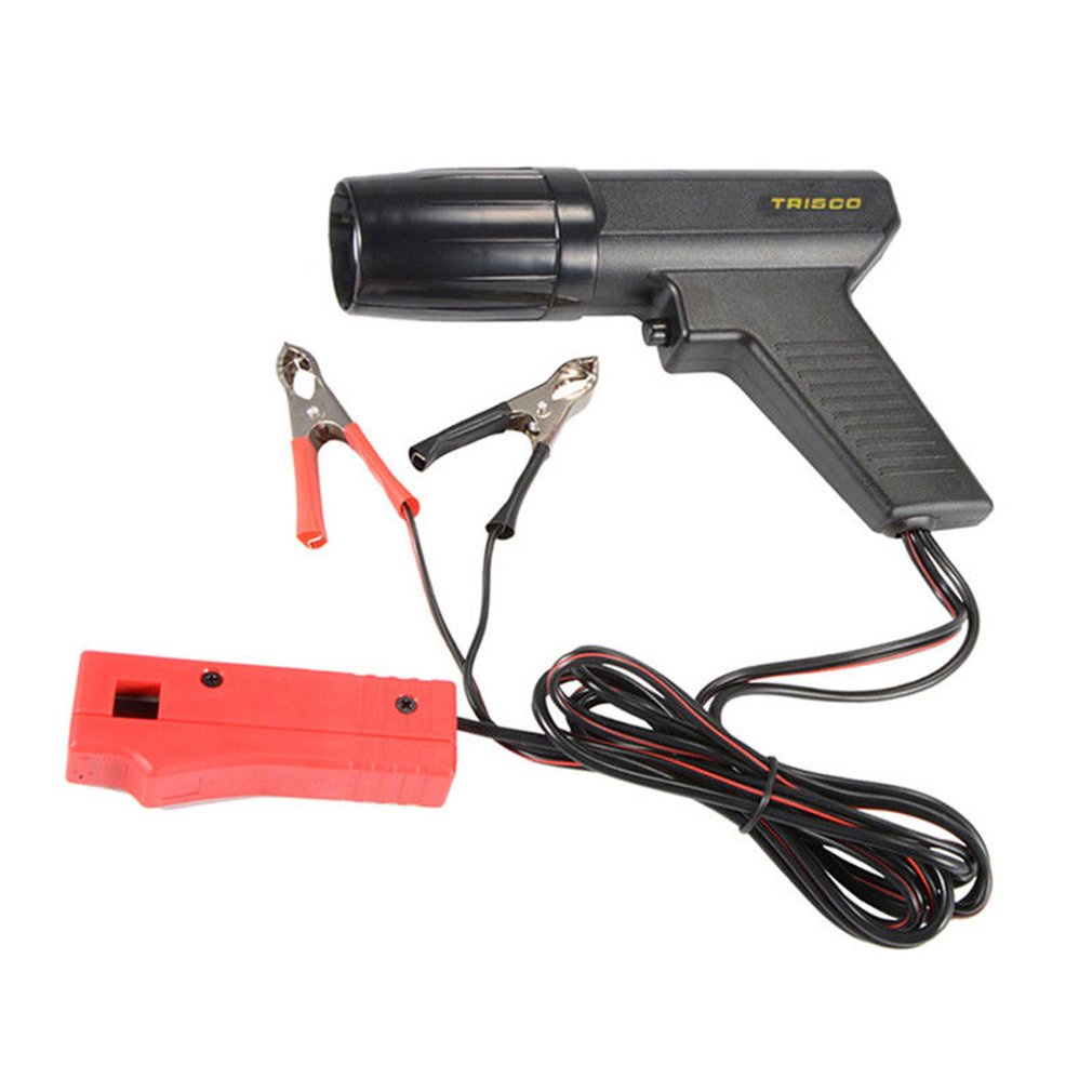 12V Car Motorcycle Engine Timing Light Ignition Hi Beam Inductive Timing Lamp