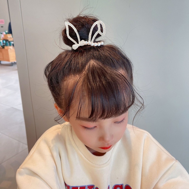 Kẹp Tóc Đuôi Ngựa Bằng Kim Loại Dễ Thương Cho Bạn Gái - HSU