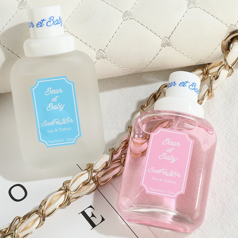 Nước hoa gấu Hanlu 50ml đủ mùi bodymist ARSE FANS