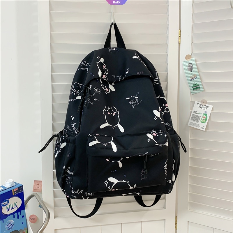 Ba Lô Vải Oxford Sức Chứa Lớn In Hình Sanrio Pochacco Hoạt Hình Mẫu Mới 2023 Cho Nữ Sinh Trung Học