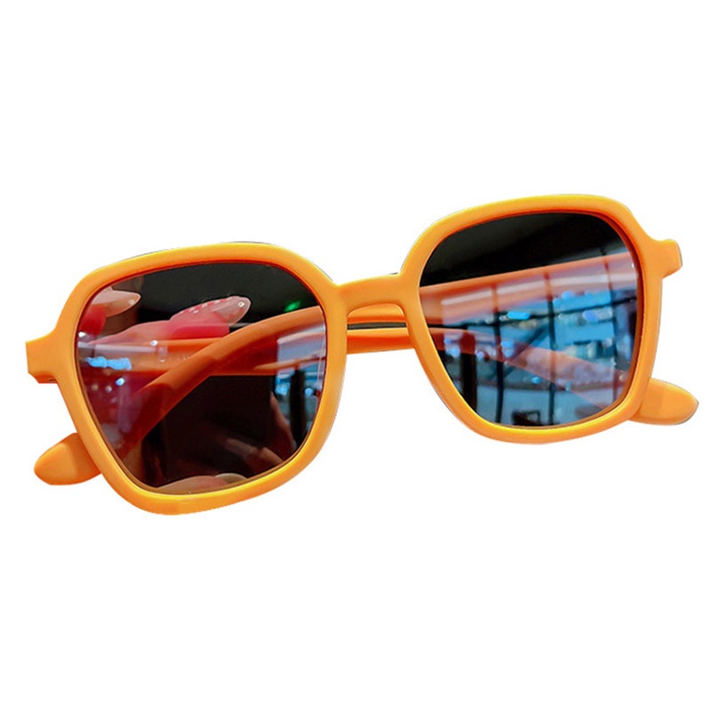 Kính Mát Chống Tia UV400 Gọng Silicon Thời Trang Cho Bé