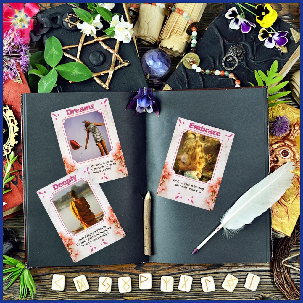 Bộ 52 Thẻ Bài Trò Chơi LOVE Oracle Vui Nhộn Cho Cặp Đôi