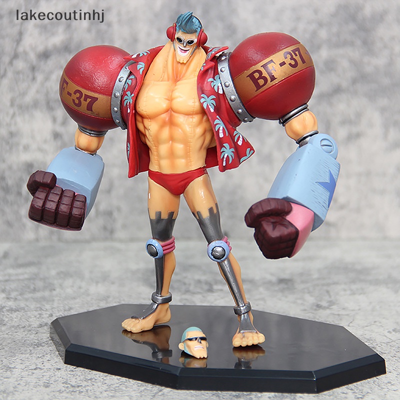 Mô Hình Nhân Vật GK Franky Trong Phim Hoạt Hình One Piece Bằng PVC Kích Thước 18cm