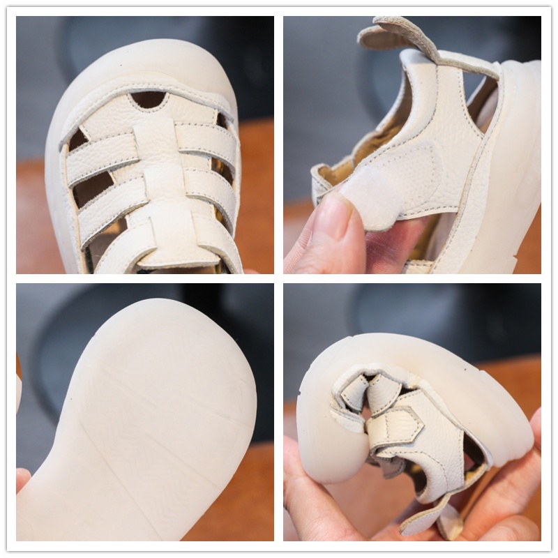 Summer baby boys girls sandals infant toddler shoes trẻ em anti-collision sandals ngoài trời soft bottom kids beach shoes comfort