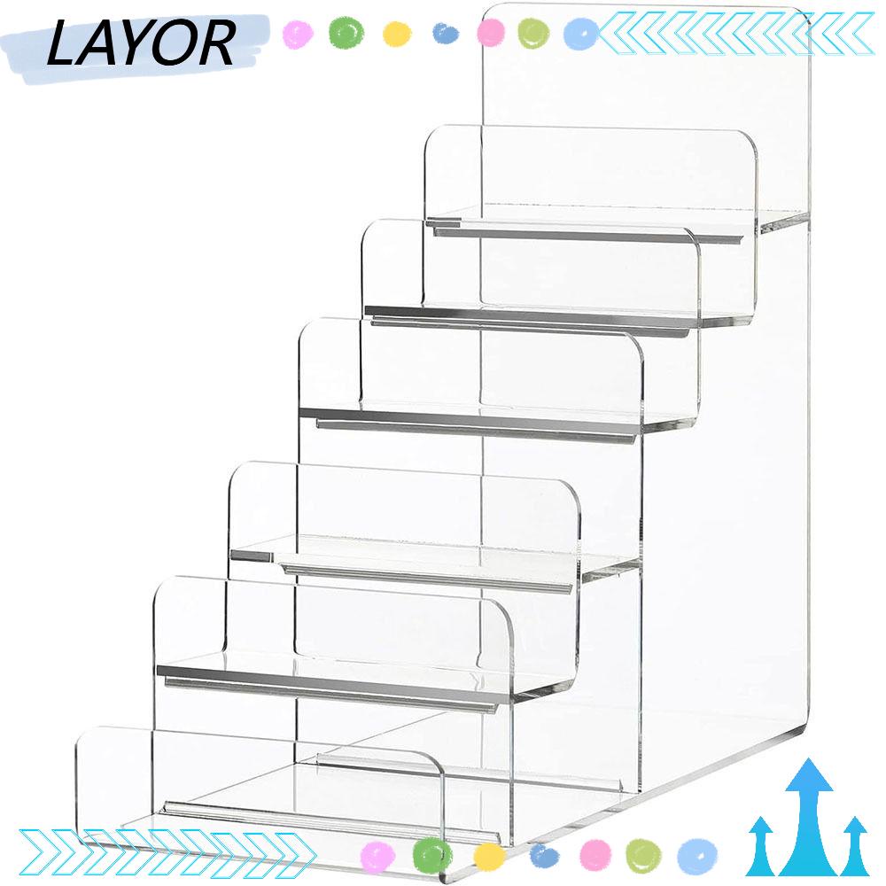 Kệ Acrylic Trong Suốt 6 Tầng Trưng Bày Túi Xách Bền Bỉ