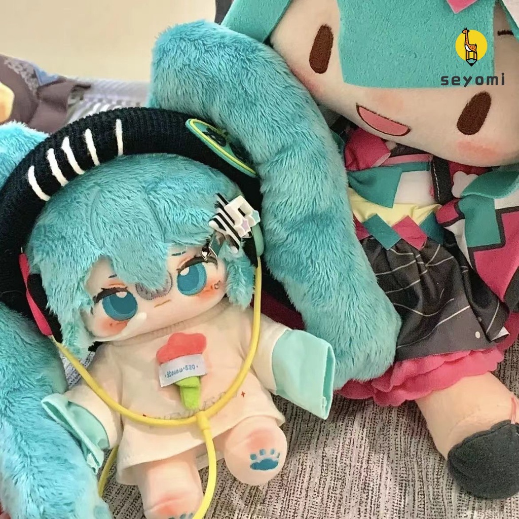 Búp Bê Nhồi Bông Hình Hatsune Miku 20cm Dễ Thương