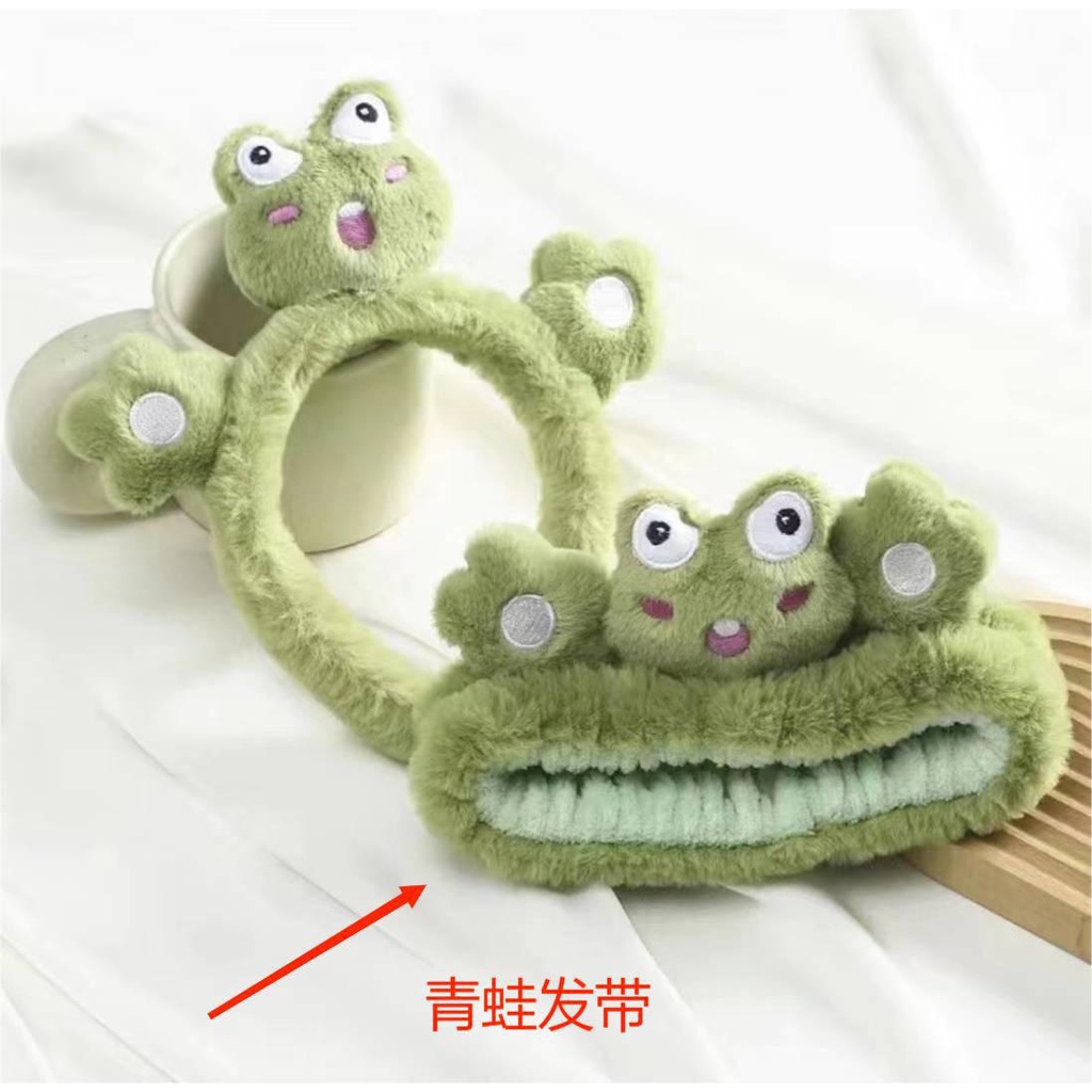 Băng Đô Cài Tóc Hình Chú Ếch Xanh Dễ Thương Cho Bé Gái Mã 2023