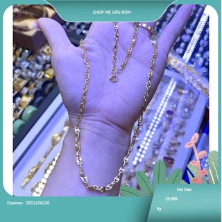 Dây Chuyền Mạ Vàng - Xi Vàng - Vàng non