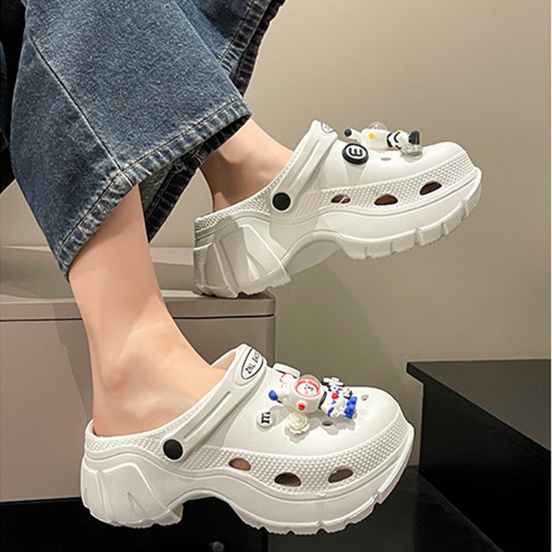 Prowow❤Dép Sandal Đế Dày Mềm Mại Thời Trang Mùa Hè Dành Cho Nữ