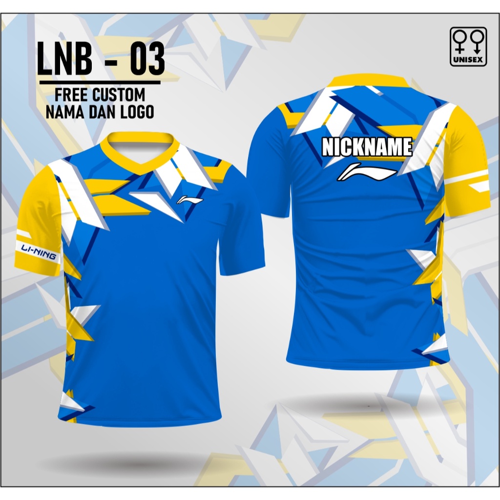 Áo cầu lông jersey cầu lông