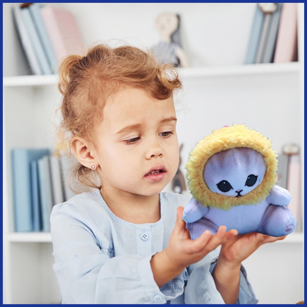 Dễ thương cá mập mèo đồ chơi sang trọng 4.72 inch tôm chiên mèo nhồi bông động vật sang trọng búp bê nhồi bông mềm đồ chơi giáng sinh sinh aiavn