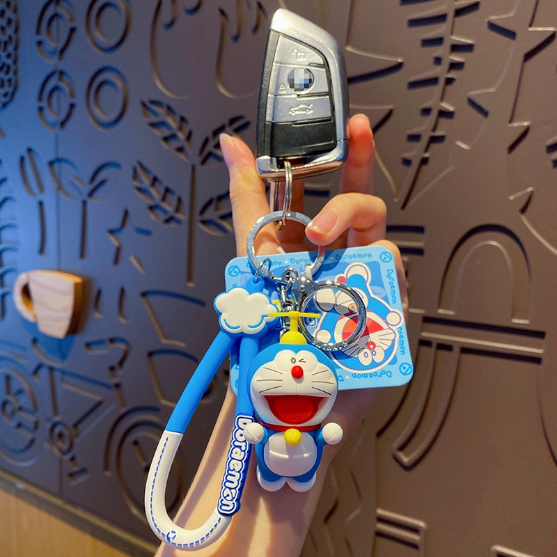 Móc Khóa Hình Máy Ảnh Doraemon Đáng Yêu