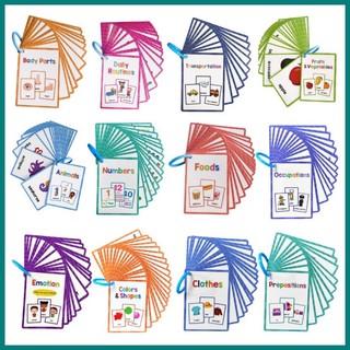 12 chủ đề 205 thẻ thẻ flash tiếng anh cho trẻ em từ tiếng anh cho bé flashcards thẻ học tập hỗ trợ giảng dạy đồ chơi giáo dục montessori