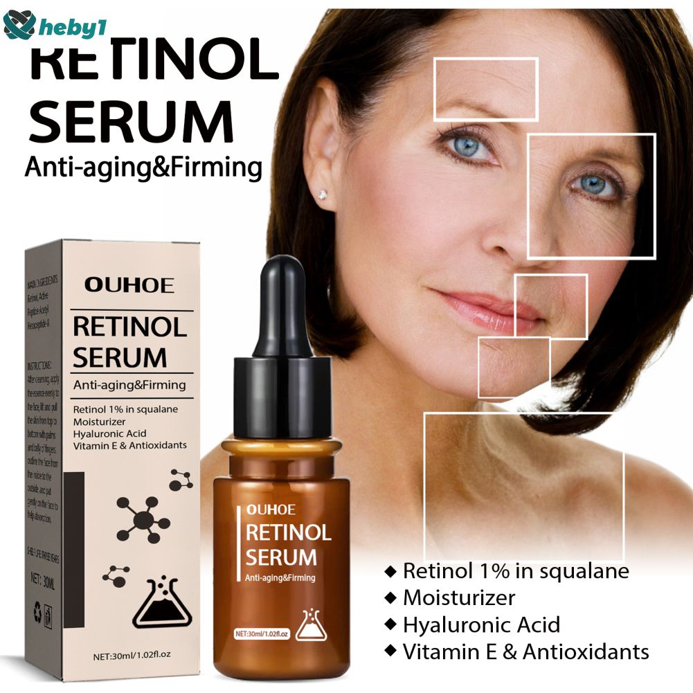 Ouhoe Retinol Chống Lão Hóa Loại Bỏ Nếp Nhăn Huyết Thanh Cho Da Collagen Công Ty Nâng Dưỡng Ẩm Tinh Chất Chăm Sóc Khuôn Mặt Làm Sáng Sửa Chữa Mỹ Phẩm Phai Phai Nếp Nhăn Heby1 heby1