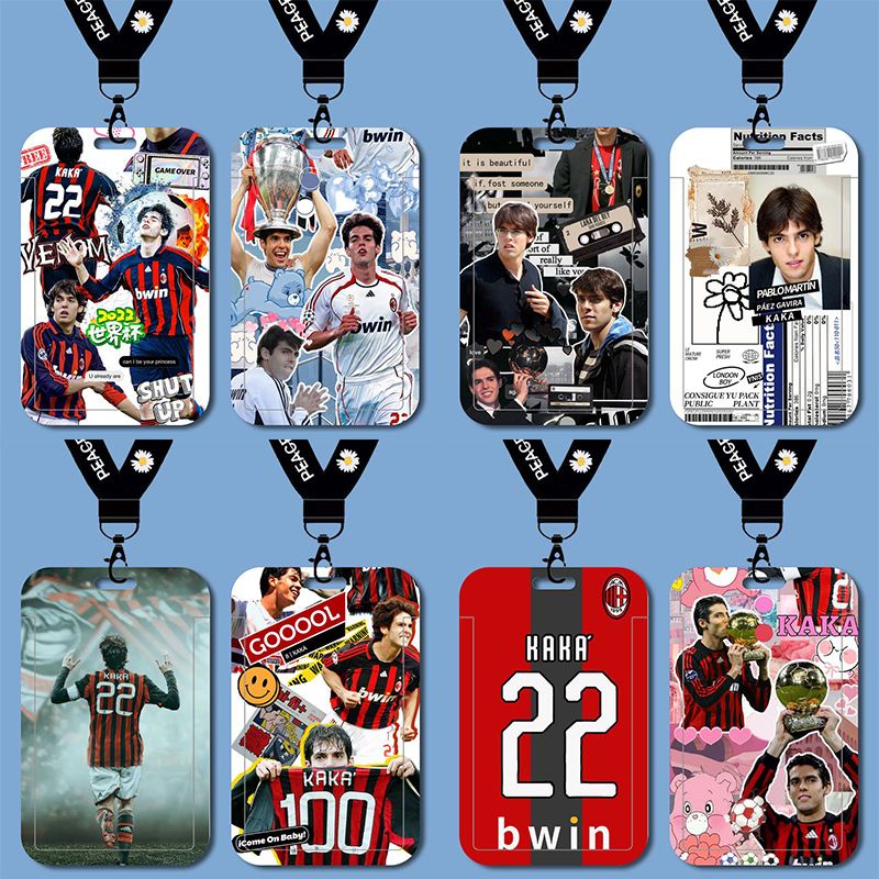 Dây Đeo Thẻ ID / Thẻ Sinh Viên Hình Băng Cát Sét / Ngôi Sao Bóng Đá