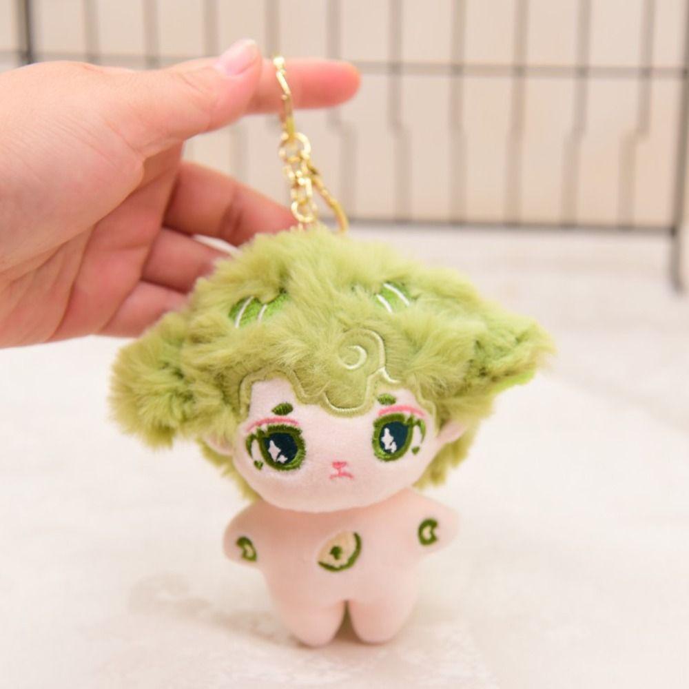 Shanhai Búp Bê Nhồi Bông cotton Mềm Mại 12cm Kèm Móc Khóa Hình Ngôi Sao Đáng Yêu